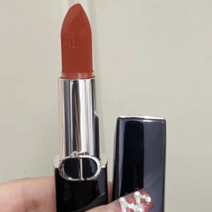 Son Dior Rouge Dior Velvet Finish 840 Rayonnante - Màu Cam Gạch Đậm - Image 5
