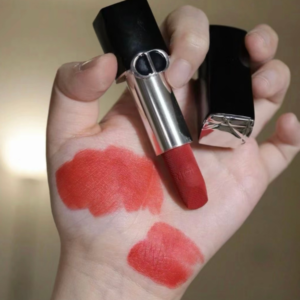 Son Dior Rouge Dior Velvet Finish 999 - Màu Đỏ Tươi - Image 4