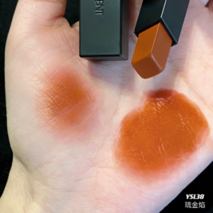 Son YSL Rouge Pur Couture The Slim 38 Flaming Rouge - Màu Cam Sữa - Image 4