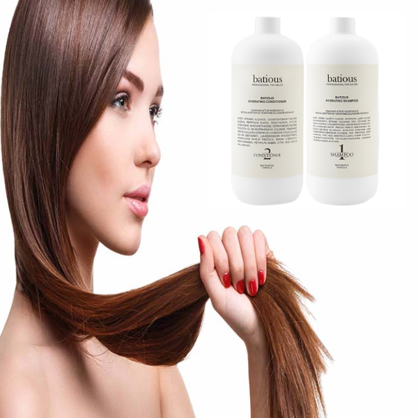 Cặp Dầu Gội Xả Batious Trắng Dùng Cho Tóc Khô Xơ Chẻ Ngọn - Image 3