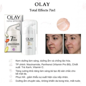 Kem Dưỡng Trắng Ban Đêm Olay 7In1 - Image 3