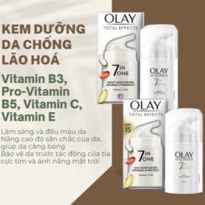 Kem Dưỡng Trắng Ban Đêm Olay 7In1 - Image 4