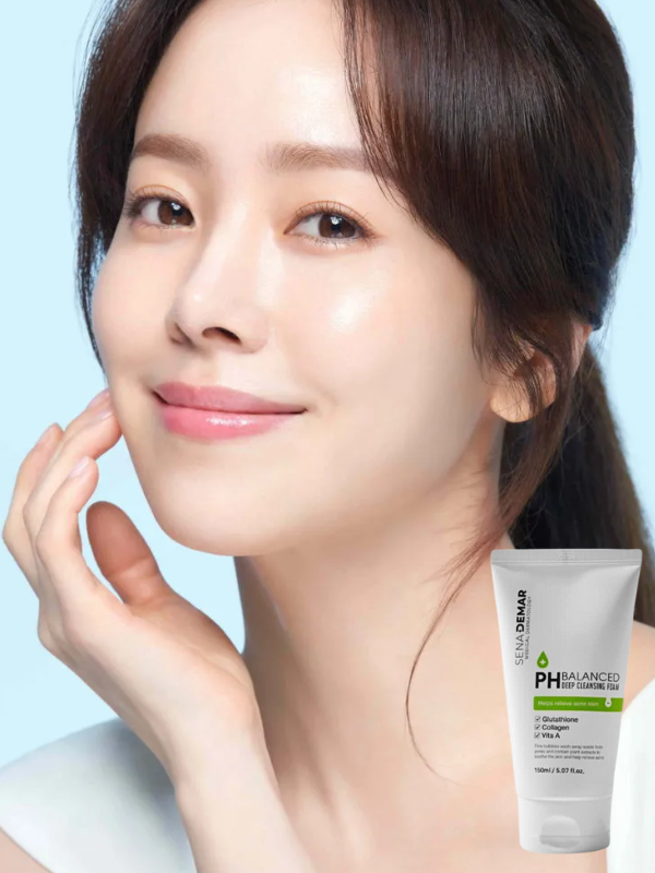 Sữa Rửa Mặt SenaDemar PH Balanced Deep Cleansing Foam 150ml