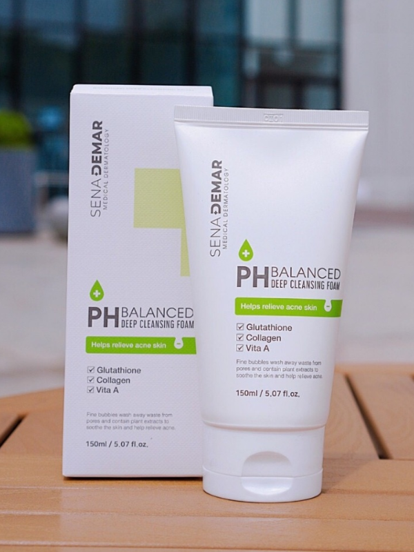 Sữa Rửa Mặt SenaDemar PH Balanced Deep Cleansing Foam 150ml