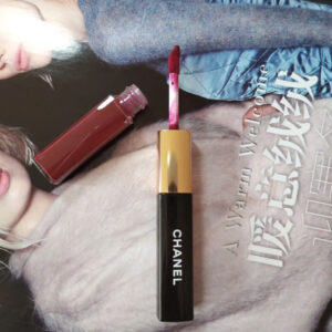 Son Kem Chanel Le Rouge Duo Ultra Tenue Ultrawear Liquid Lip Colour 142 Sweet Berry - Màu Hồng Berry - Image 7
