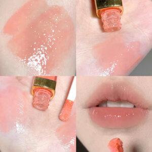Son Kem Chanel Le Rouge Duo Ultra Tenue Ultrawear Liquid Lip Colour 397 Merry Rose - Màu Cam Nude - Image 4