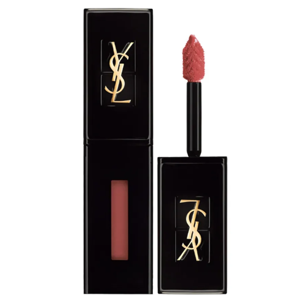 Son Kem YSL Vinyl Cream Lip Stain 440 Rose Player - Màu Hồng Nude
