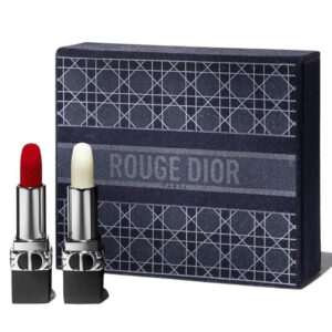 Giftset Dior Rouge Velvet 999 + Son Dưỡng Dior Balm 000 Diornatural