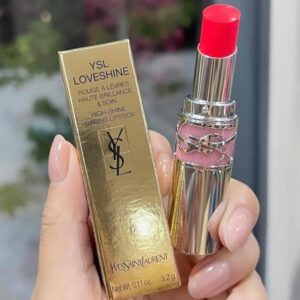 Son Dưỡng Yves Saint Laurent YSL Loveshine Lip Oil Stick 12 Electric Love - Màu Đỏ San Hô - Image 7