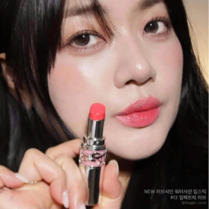 Son Dưỡng Yves Saint Laurent YSL Loveshine Lip Oil Stick 12 Electric Love - Màu Đỏ San Hô - Image 5