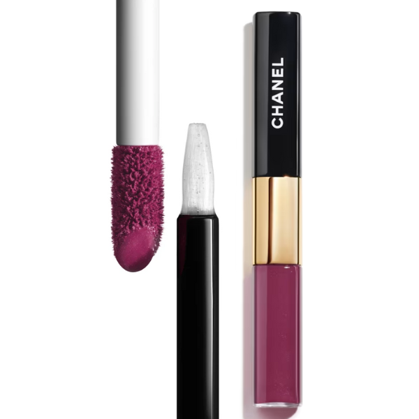 Son Kem Chanel Le Rouge Duo Ultra Tenue Ultrawear Liquid Lip Colour 102 Milky Blueberry - Màu Đỏ Berry - Image 6