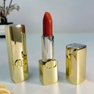 Son Dior Rouge Dior Lipstick Limited Edition Golden Case 999 Classic Red Velvet - Màu Đỏ Tươi - Image 8