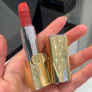Son Dior Rouge Dior Lipstick Limited Edition Golden Case 999 Classic Red Velvet - Màu Đỏ Tươi - Image 6