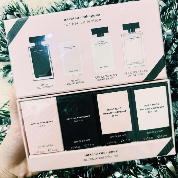 Set Nước Hoa Narciso Rodriguez For Her Collection 4pcs x 7,5ml - Image 2