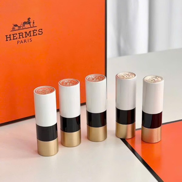 Son Hermès Matte 64 Rouge Casaque – Màu Đỏ Tươi - Image 7