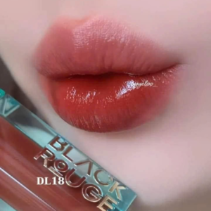 Son Kem Black Rouge Double Layer Over Velvet Ver 3 DL18 Vintage Ruby - Màu Đỏ Chili Trầm - Image 4