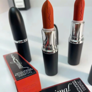 Son MAC Ximal Silky Matte 691 Ruby Woo - Màu Đỏ Ruby - Image 9