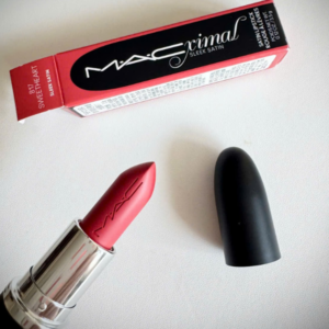 Son MAC Ximal Sleek Satin Lipstick 817 Sweetheart - Màu Đỏ Hồng - Image 7