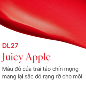 Son Kem Black Rouge Double Layer Over Velvet Ver 4 DL27 Juicy Apple - Màu Đỏ Táo - Image 5