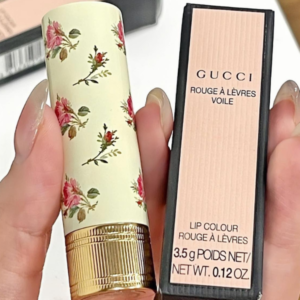 Son Lì Gucci Rouge à Lèvres Voile Lipstick 505 Janet Rust ( Vỏ Hoa ) - Màu Đỏ Gạch - Image 6