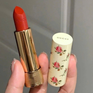 Son Lì Gucci Rouge à Lèvres Voile Lipstick 505 Janet Rust ( Vỏ Hoa ) - Màu Đỏ Gạch - Image 5