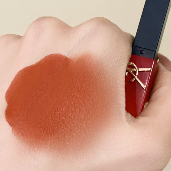 Son Yves Saint Laurent YSL Rouge Pur Couture The Slim Collector 2024 Fiery Vermillion ( Vỏ Đỏ ) - Màu Cam Cháy - Image 4