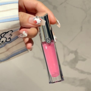 Son Bóng Giorgio Armani Prisma Glass Lip Gloss 02 Candy Halo - Màu Hồng Baby - Image 7