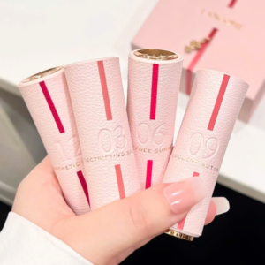 Set Son Lancôme Absolute Perfect Lipstick Velvet Matte Lucky Limited Edition 03 Electrifying Spring - Màu Hồng Đào Baby - Image 10