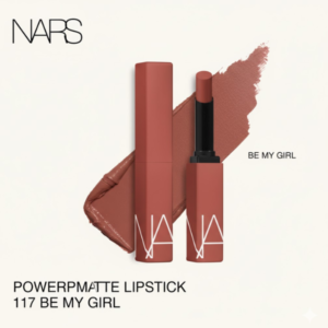 Son Lì Nars Powermatte Lipstick 117 Be My Girl - Màu Cam Hồng Đất - Image 7
