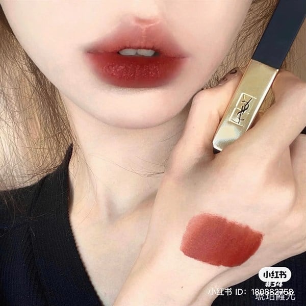 Son Yves Saint Laurent Rouge Pur Couture The Slim 34 Blasting Terra - Đỏ Gạch - Image 2