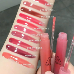 Son Bóng 3CE Drop Glow Gel Youth - Cam Sữa - Image 6