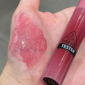 Son Bóng 3CE Drop Glow Gel Calming - Hồng Đất - Image 4