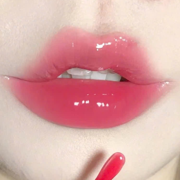 Son Bóng 3CE Drop Glow Gel Shy - Hồng Dâu - Image 2