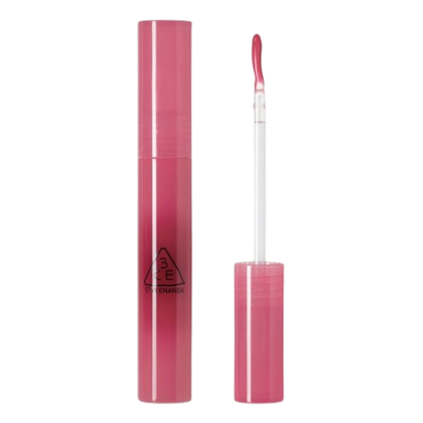 Son Bóng 3CE Drop Glow Gel Shy - Hồng Dâu