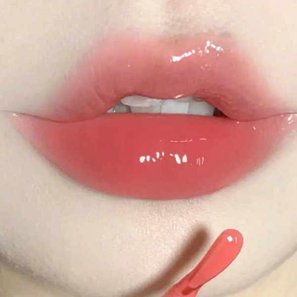 Son Bóng 3CE Drop Glow Gel Youth - Cam Sữa - Image 2