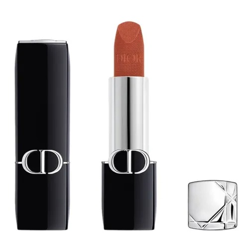 Son Dior Rouge Dior Couture Color Lipstick Velvet Finish 539 Terra Bella – Màu Đỏ Gạch Sang Trọng