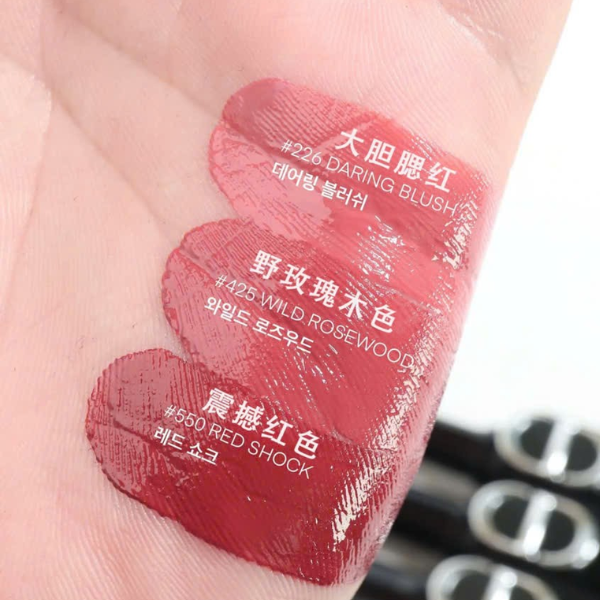 Son Dior Rouge Dior On Stage Lipstick 226 Daring Blush - Màu Hồng Cam Đào - Image 4