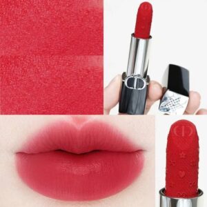 Son Lì Dior Rouge Dior Couture Velvet Limited Edition New Year 2026 Màu 808 Red Dream – Đỏ Hồng Thời Thượng - Image 4