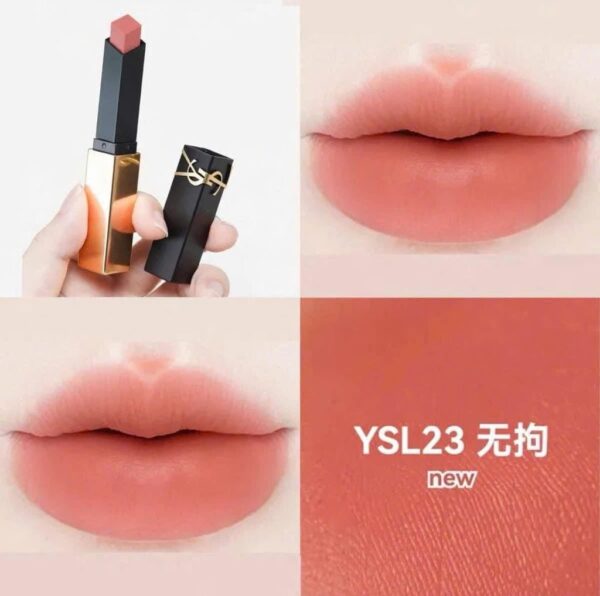 Son Yves Saint Laurent YSL The Slim 23 Màu Cam Đất (Mẫu Mới 2025) - Image 2