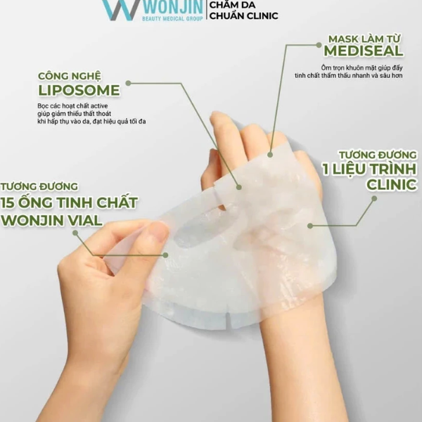 Mặt Nạ Wonjin Effect Concentrated Essence Mask Edel Rejuvenation - Image 4