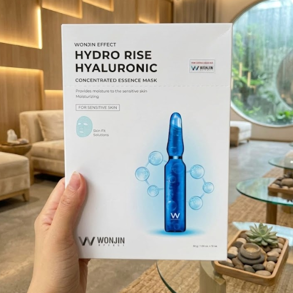 Mặt Nạ Wonjin Effect Concentrated Essence Mask Hydro Rise Hyaluronic - Image 7