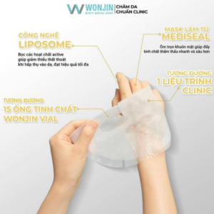 Mặt Nạ Wonjin Effect Concentrated Essence Mask Water Toning - Image 5