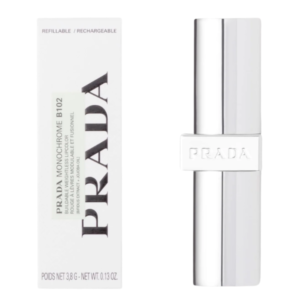 Son Prada Monochrome Soft Matte B102 Sienne - Màu Hồng Cam Đào - Image 7