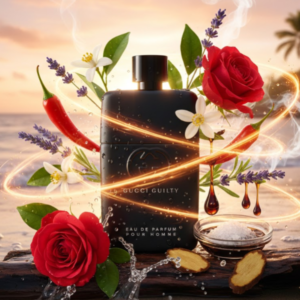 Set Nước Hoa Nam Gucci Guilty Pour Homme Eau de Parfum Spring Gift Set 3 Món Sang Trọng ( EDP 90ml + Lăn Khử Mùi 75ml + Sữa Tắm 50ml ) - Image 3