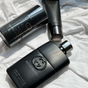 Set Nước Hoa Nam Gucci Guilty Pour Homme Eau de Parfum Spring Gift Set 3 Món Sang Trọng ( EDP 90ml + Lăn Khử Mùi 75ml + Sữa Tắm 50ml ) - Image 5