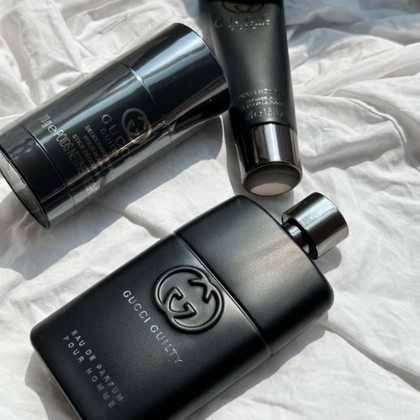 Set Nước Hoa Nam Gucci Guilty Pour Homme Eau de Parfum Spring Gift Set 3 Món Sang Trọng ( EDP 90ml + Lăn Khử Mùi 75ml + Sữa Tắm 50ml ) - Image 5