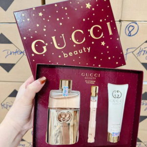 Set Nước Hoa Nữ Gucci Guilty Pour Femme EDP Gift Set 3 Món Thu Hút