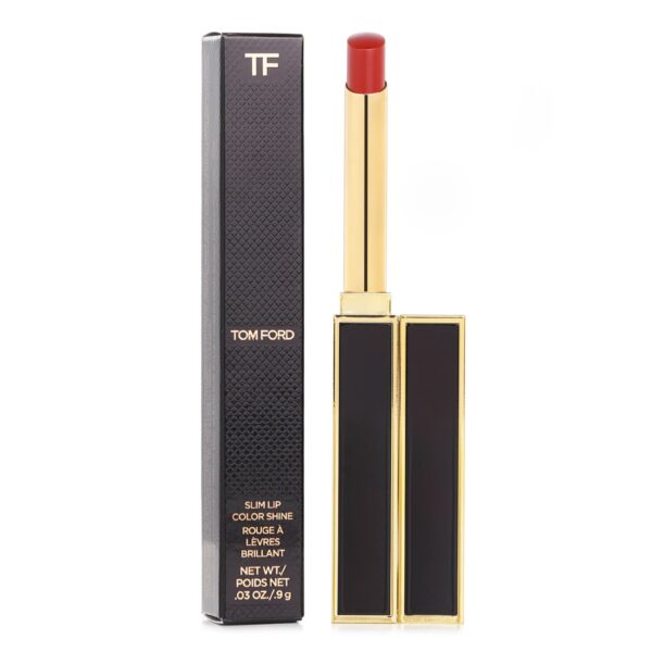Son Tom Ford Slim Lip Color Shine 155 Atelier Red With Orange Màu Đỏ Cam